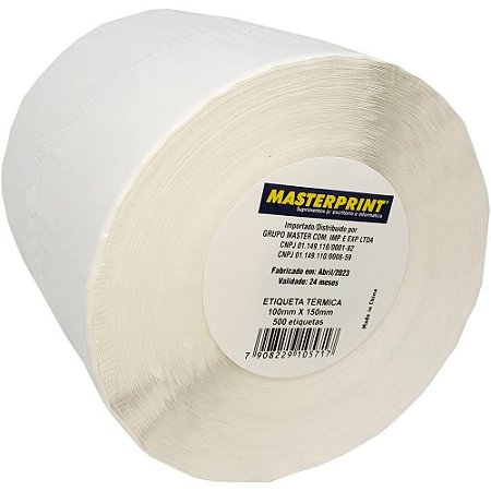 Etiqueta Adesiva E-COMMERCE 100X150MM 500ETIQ.