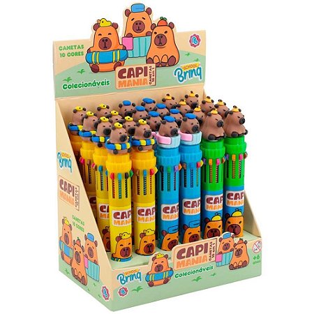 Caneta GEL Capivara 10EM1 (S) DP.C/24