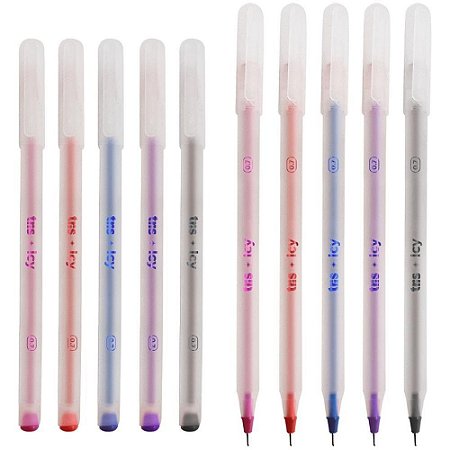 Caneta Esferografica TRIS ICY 0.7MM 5 Cores (S) DP.C/50