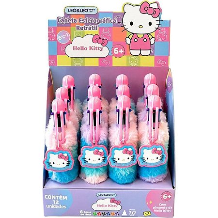 Caneta Esferografica Hello KITTY 6EM1 RETR.1.0MM 6C DP.C/12