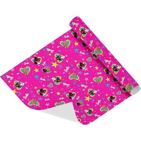 Plastico Adesivo 45CMX10M Barbie Rolo