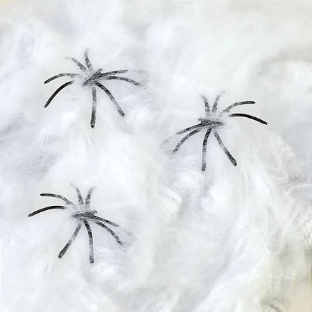 TEIA DE ARANHA DECORATIVA