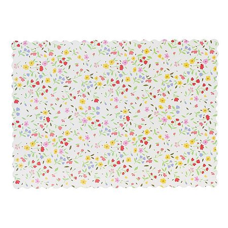 JOGO AMERICANO FLORAL VINTAGE (5 UNIDADES)