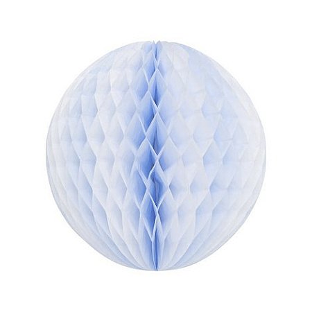 GLOBO COLMEIA G LISTRADO AZUL CÉU E BRANCO (24 CM)