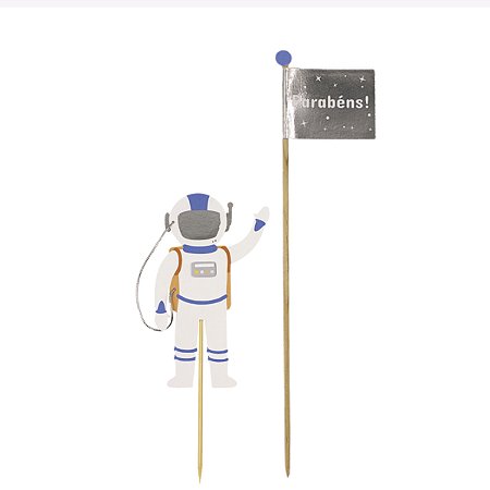 TOPO DE BOLO AVENTURA ESPACIAL