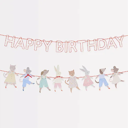 GUIRLANDA ANIMAL FRIENDS MERI MERI