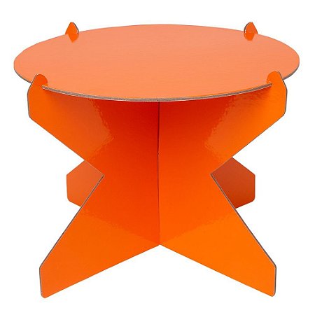 BOLEIRA DESMONTÁVEL 26 CM LARANJA