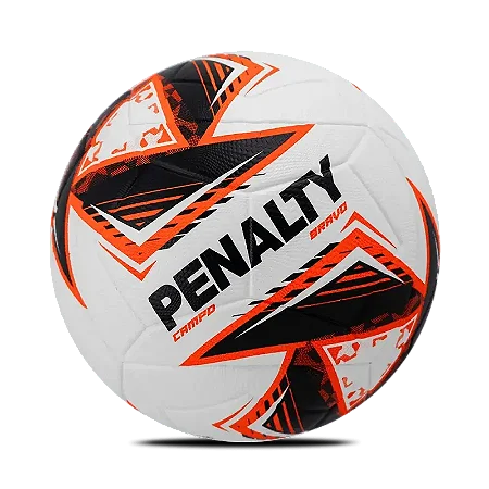 BOLA FUTEBOL CAMPO BRAVO XXIV BCO/LAR/PTO PENALTY