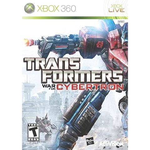 Transformers War for Cybertron - Xbox 360 - Usado