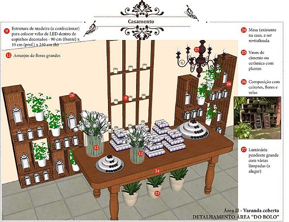 As 24 melhores empresas de decoração de casamento em Brasília