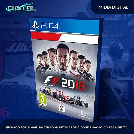 F1 2016 PS4 Mídia Digital
