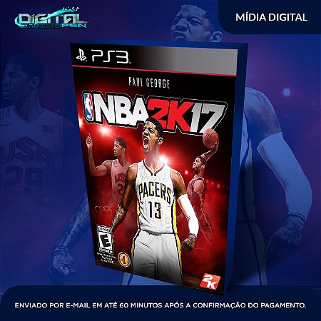NBA 2k17 PS3 Mídia Digital