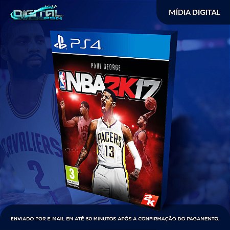NBA 2k17 PS4 Mídia Digital