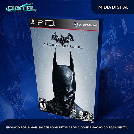 Batman Arkham Origins PS3 Mídia Digital - DigitalGamesPSN