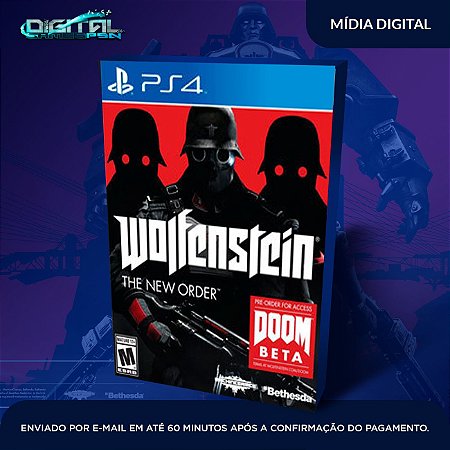 Wolfenstein: The New Order PS4 Mídia Digital