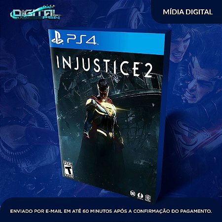 Injustice 2 PS4 Mídia Digital