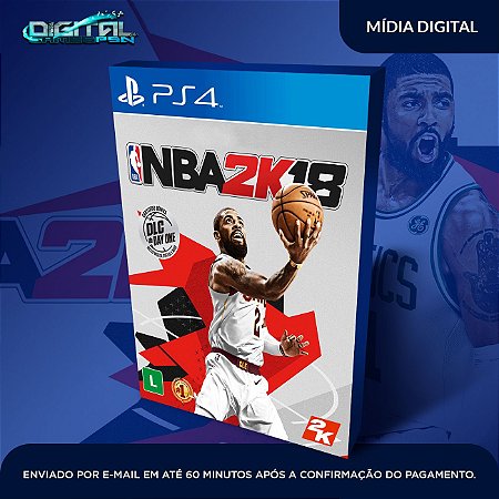 NBA 2K18 PS4 Mídia Digital