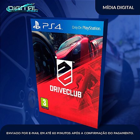 DriveClub PS4 Mídia Digital