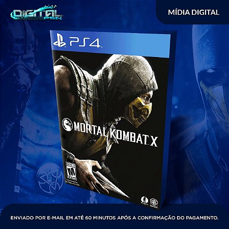 Mortal Kombat X PS4 Mídia Digital