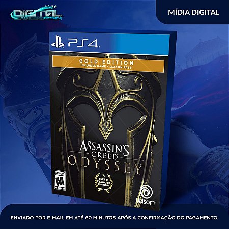Assassin's Creed Odyssey Gold Edition Ps4 Mídia Digital