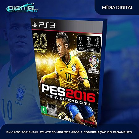 PES 2016 PS3 Mídia Digital