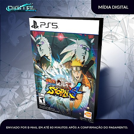 Naruto Shippuden Ultimate Storm 4 PS5 Mídia Digital