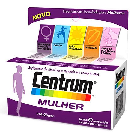 CENTRUM MULHER CX.C/30 COMP.