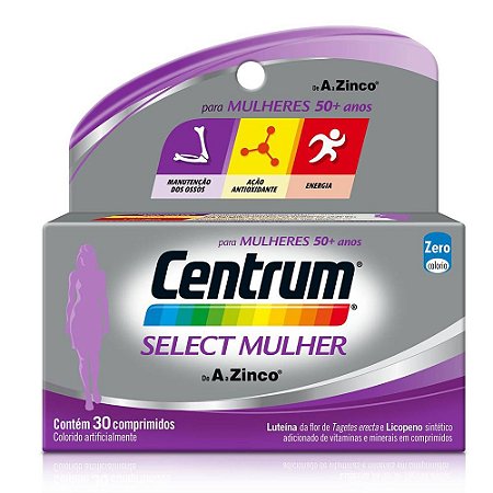 CENTRUM SELECT MULHER CX.C/30 COMP.