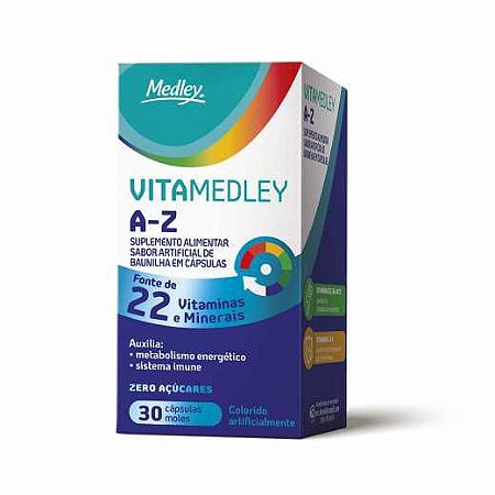 VITAMEDLEY A-Z C/30 CÁPS.MOLES