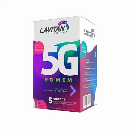 LAVITAN 5G HOMEM C/60 COMP.REVEST.