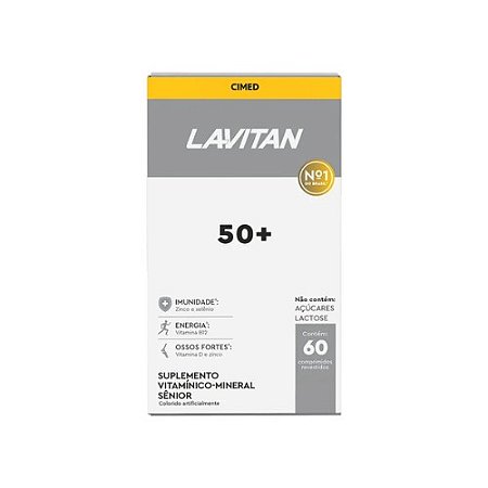 LAVITAN VITALIDADE 50+ C/60 COMP.REVEST.