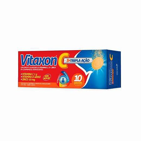 VITAXON C TRIPLA AÇÃO C/10 CP.EFEV.