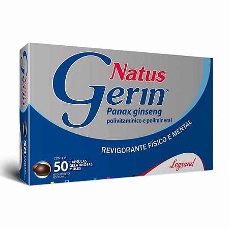 NATUS GERIN C/50 CÁPS.GEL. LOJA