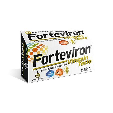 FORTEVIRON VITAMIN TESTO CX.C/60 COMPRIMIDOS LOJA