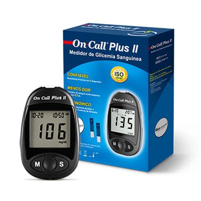 Aparelho Glicosimetro OnCall Plus IIg113-11c MedLevensohn