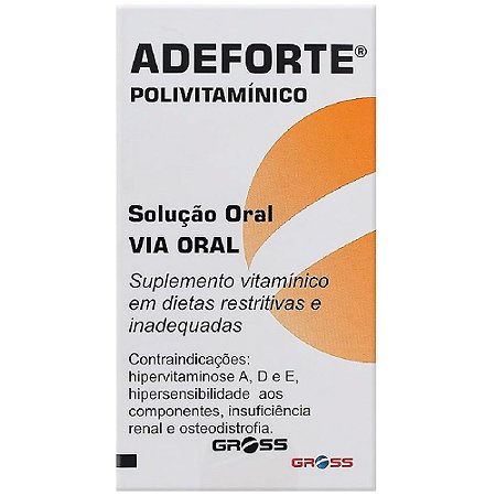 ADEFORTE POLIVITAMÍNICO SOL.ORAL 1 AMP.C/3ML