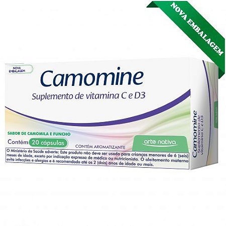 CAMOMINE BABY CX.C/20 CÁPSULAS LOJA