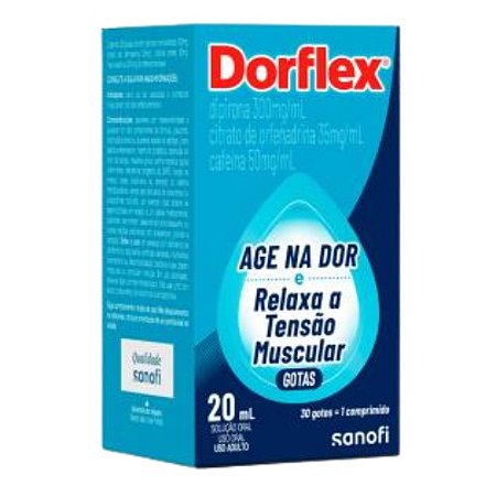 DORFLEX GOTAS FRASCO C/20ML