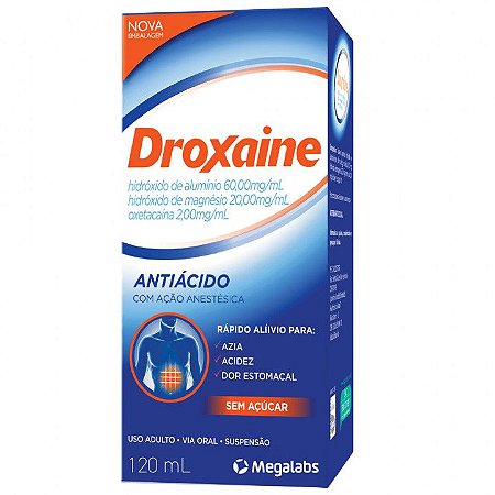DROXAINE SUSP.FR.C/120ML