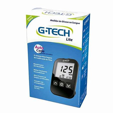 APARELHO G.TECH LITE MEDIDOR GLICOSE KIT