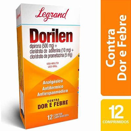 DORILEN CX.C/12 COMPRIMIDOS = (LISADOR)