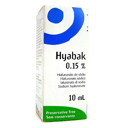 HYABAK 0,15% SOL.OFT. 10ML