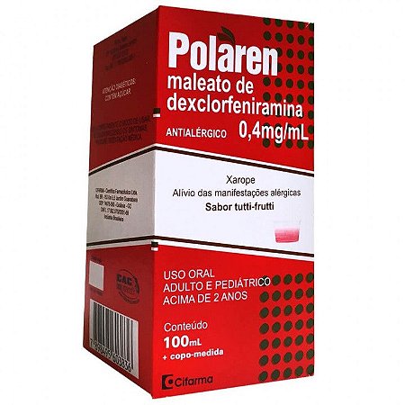 POLAREN XAROPE 100ML SB.TUTTI FRUTTI