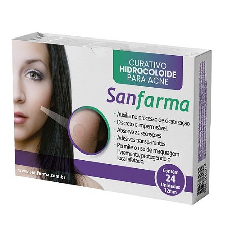 CURATIVO HIDROCOLOIDE SANFARMA C/24 UNIDADES