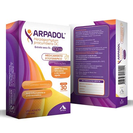 ARPADOL 400MG C/30 COMPRIMIDOS LOJA