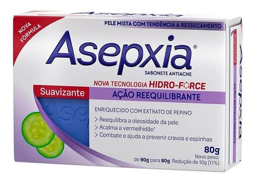 ASEPXIA SABONETE 80G SUAVIZANTE