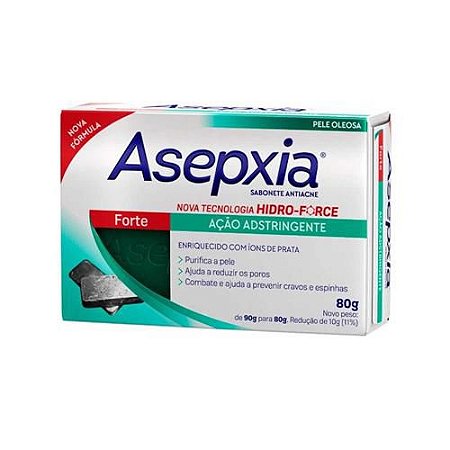 ASEPXIA SABONETE 80G FORTE