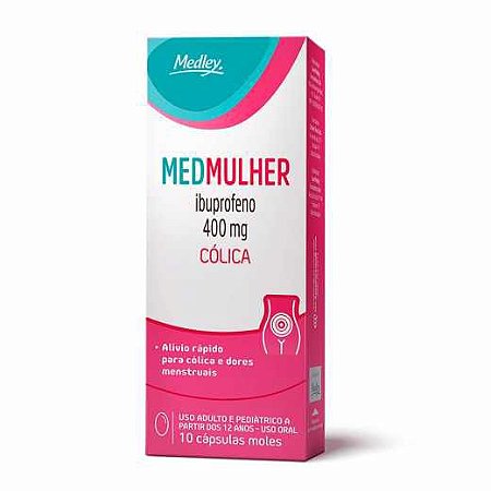 MEDMULHER 400MG C/10 CÁPSULAS MOLES