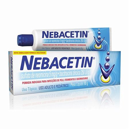 NEBACETIN POMADA 50G.