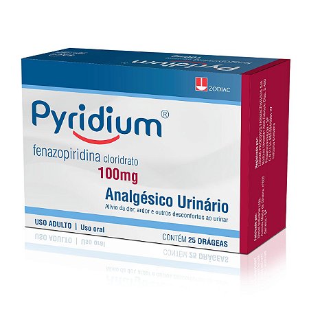 PYRIDIUM 100MG C/25 DRÁGEAS